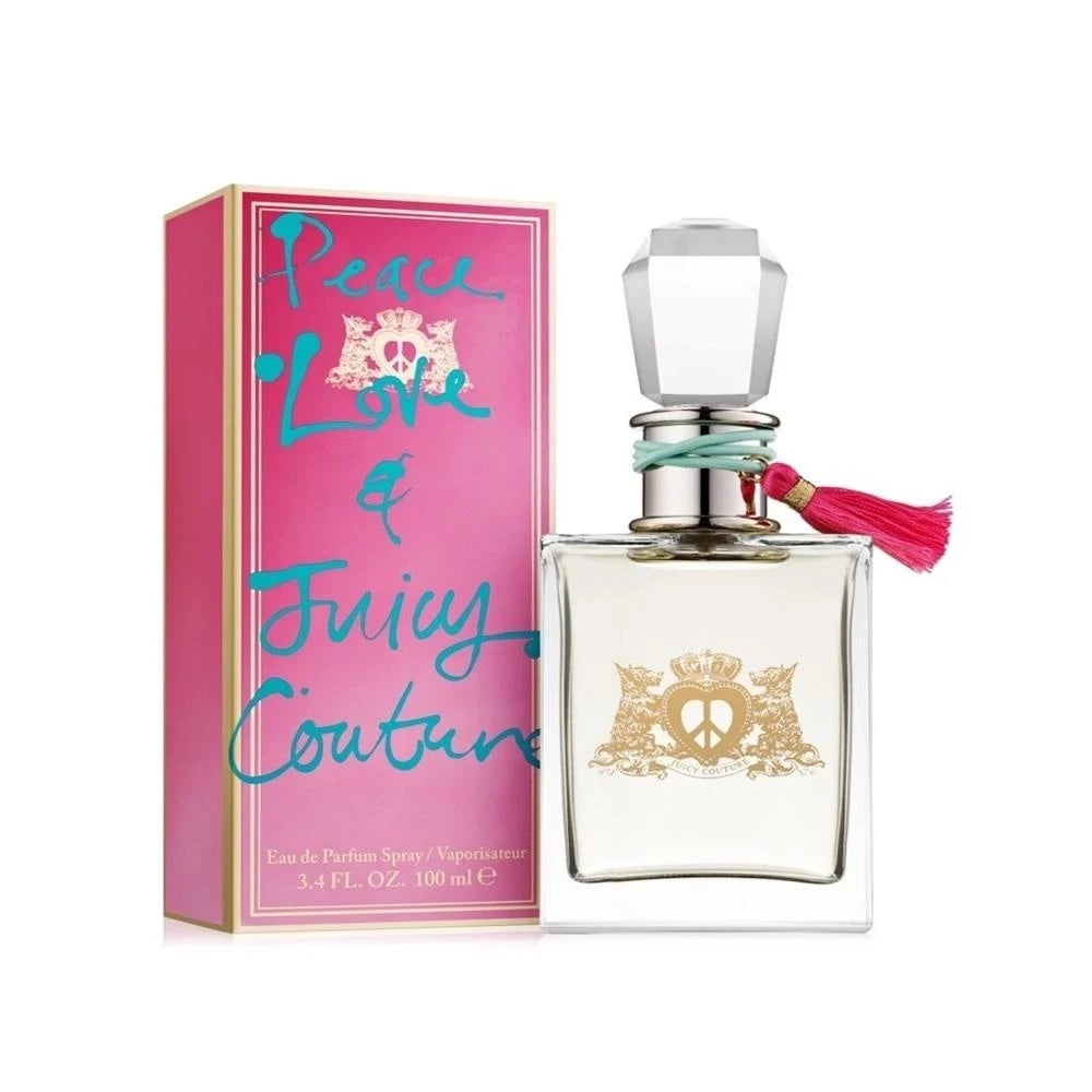 JUICY COUTURE PEACE &amp; LOVE 3.4 EAU DE PARFUM SPRAY